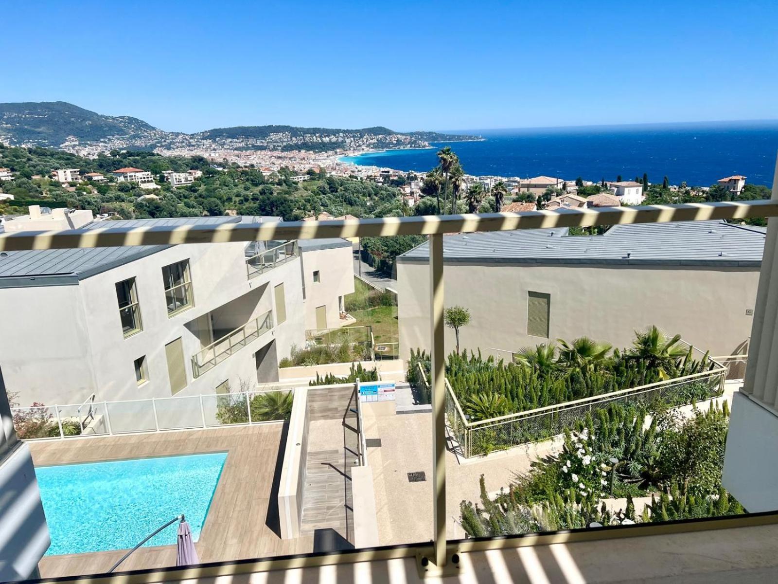 Panoramic Sea View Appartment Blue Pearl 니스 외부 사진