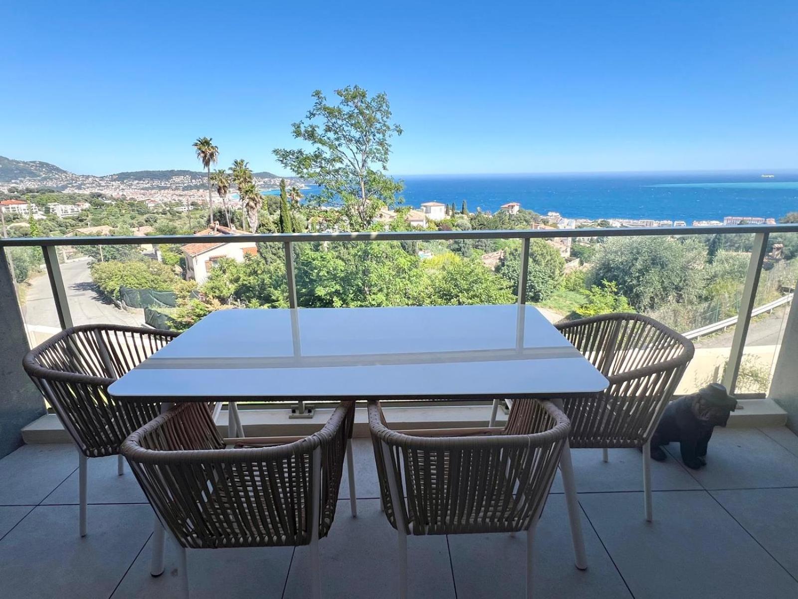 Panoramic Sea View Appartment Blue Pearl 니스 외부 사진